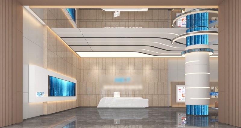 濟南辦公樓接待大廳